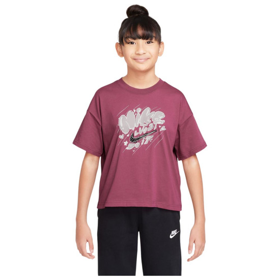 Nike Παιδική κοντομάνικη μπλούζα Sportswear Doodle 2 Tee Nike Παιδική κοντομάνικη μπλούζα Sportswear Doodle 2 Tee
